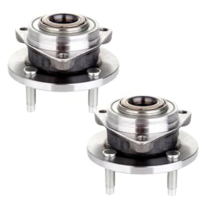 ECCPP 513205 Front Wheel Hub Bearing Assembly fit for Chevrolet Cobalt Pontiac G5 Pontiac Pursuit 03 04 05 06 07 08 09 Saturn Ion Non ABS 2pcs