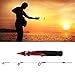 Odorkle 50cm Fishing Rod, Winter Ice Solid Fishing Shrimp Rod Pole Fiber Glass Fishing Pole with Short EVA Handle for Fishing, Odorkleqt7hd51ge2