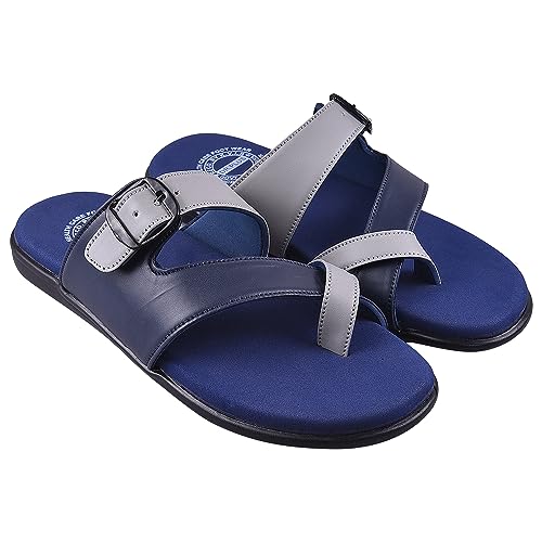 Image of DR PLUS Men's Healthcare, Diabetic and Orthopedic MCR /MCP Footwear /Sandals /Slipper /Chappal