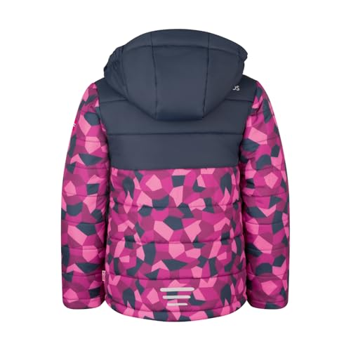Trollkids Kids Hemsedal Snow Jacket, Fireberry, 98