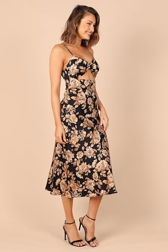 Petal & Pup Women's Saga Cut Out Midi Dress4