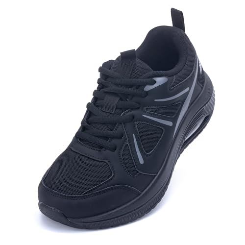 Image of QAUPPE Womens Walking Shoes with Arch Support Athletic Orthotic Sneakers for Women Foot Pain Relief