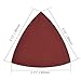 TA-VIGOR 15PCS 320 Grit Triangle Sanding Pad, No-Hole Hook and Loop Detail Sander Sandpaper, Aluminum Oxide Sanding Paper fit Triangular Oscillating Multi Tool