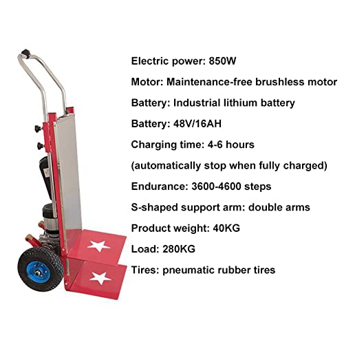 Carretilla eléctrica para escaleras plegable con motor 850W miniatura 3