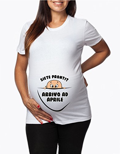 Tshirt Lunga da Donna Ideale per il Premaman