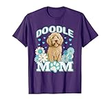 Goldendoodle Doodle Dog Mom Mum Design T-Shirt