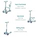 Baobë 5 en 1 Scooter para Niños, Scooter Ajustable para Niños Pequeños...