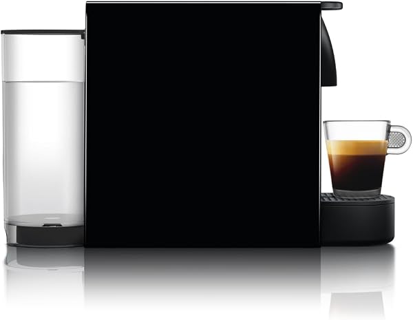 Nespresso Krups Machine à Café Essenza Mini Noir, 19 Bars + Kit de Bienvenue, Design Compact, Expresso et Lungo, Arrêt Automatique, YY2910FD - 4