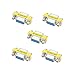 Elitee DB9 Female to Female Gender Changer Female Connector Adapter 5 PCS