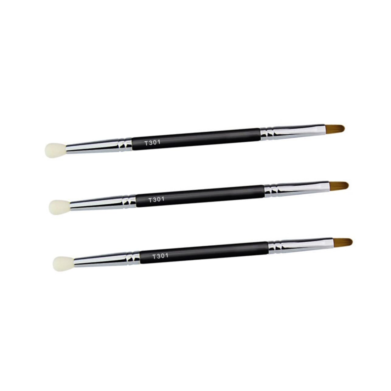 VICASKY Concealer Brush Set Double-ended Makeup Tool Portable for Cosmetics Great for Beginners