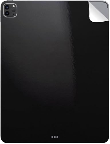 Vista 32 de SopiGuard Skin adhesivo para iPad Pro 2021 de 12.9 pulgadas, modelo A2378 de 5ª generación de precisión de borde a borde trasero y laterales