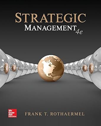 Amazon.com: Strategic Management: 9781259927621: Rothaermel, Frank: Books