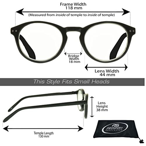Image of proSPORT Multifocal Progressive 3 Magnifications in 1 Lens No Line Computer Gaming Reading Glasses for Men & Women