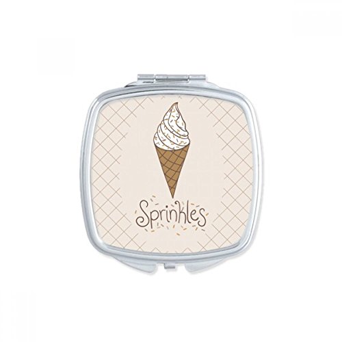 Miroir de Poche crème glacée compact pour corriger son teint - 2