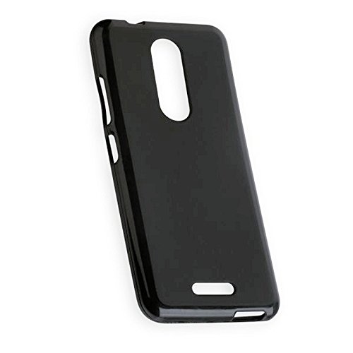 Dark Hülle Style - Silikon TPU Handy Cover Hülle Schale Kappe in Schwarz - für Wiko UPulse Lite / U Pulse Lite - Schutz Schutzhülle
