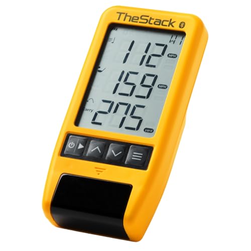 TheStack™ Radar | Golf Launch Monitor | Golf Simulators for Home | App-Based Training System and Golf Swing Analyzer | Trainer Golf Swing Training Aid | Indoor Golf Simulator