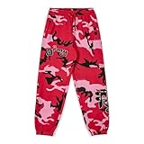 PANTALON CHANDAL GRIMEY ALL OVER PRINT TUSKER TEMPLE - RED FW23