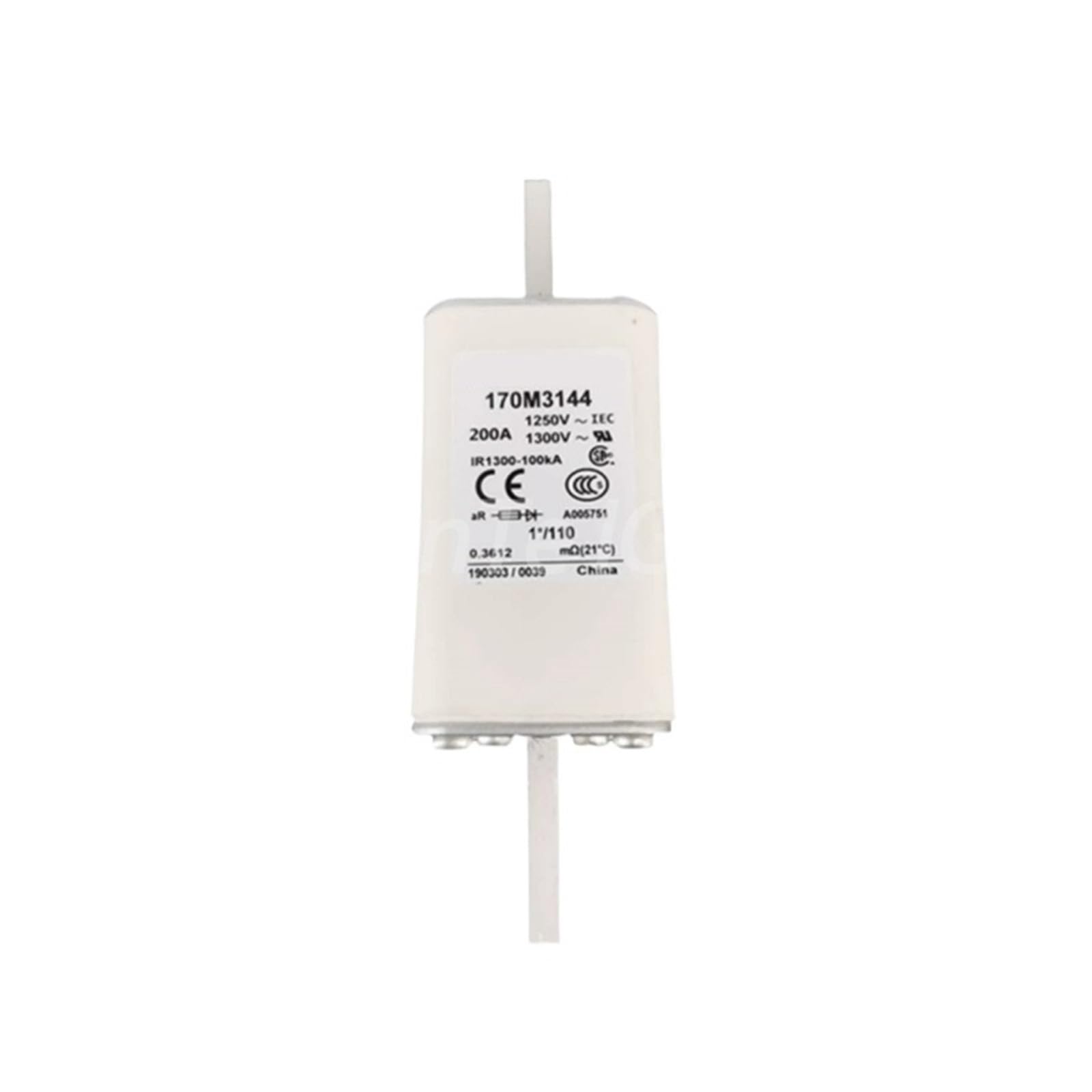 Base de fusible de limitation évitant la surchauffe du module 170M3144 haute puissance