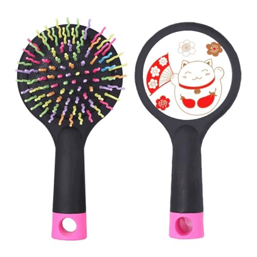 Brosse à cheveux chat de la fortune pour sublimer votre rituel de coiffage matinal