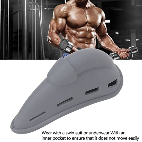 Underwear Bulge Cup for Men,Breathable Soft Silicone Circumcision Protective Cup Men Foreskin Cover Stereo Shape Prevent Friction2