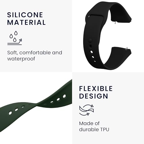 Correas de silicona para Xiaomi Redmi Watch 3 Active, pack 2 miniatura 3