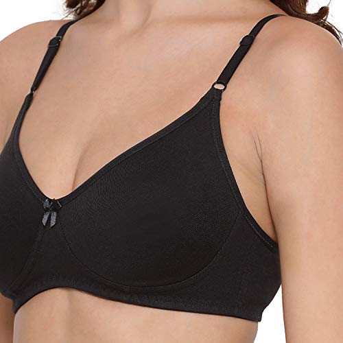 Image of Lyra Women's Cotton Non Padded Wire Free T Shirt Bra