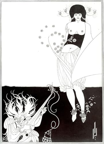 Toile la danse de l'estomac Aubrey Beardsley impression premium portrait d'art