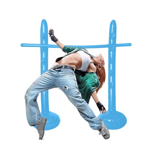 Limbo inflable para adultos poste ajustable evita caídas en piscina exterior