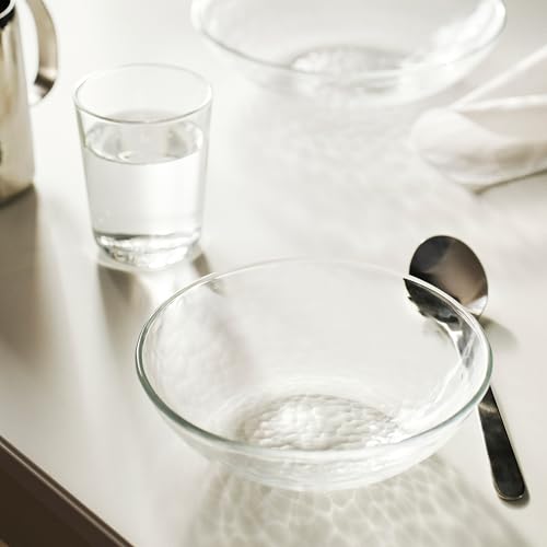 STRANDKRABBA Bol en verre transparent 15 cm ProTuning petit saladier de table