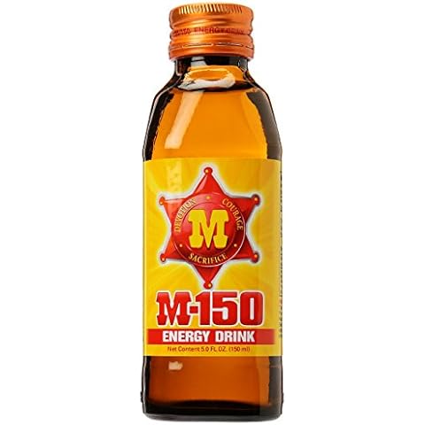 Osotspa M150 Energy Drink, Cola Flavor, 16.9 oz Bottle Cover