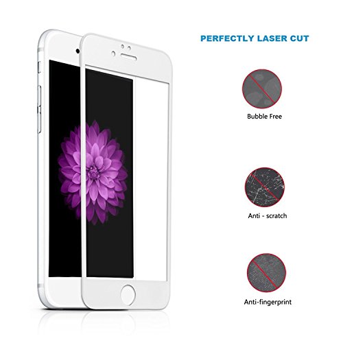 Ixcc Iphone 6 Plus/6S Plus Screen Protector - Ultra Thin 0.3Mm 9H Tempered Glass Screen Protector Full Cover High Definition High Touch Sensitivity For Iphone 6 Plus/6S Plus #TOP4
