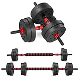 TEENO Dumbbells Barbell Set 30KG/20KG/15KG, Adjustable Dumbbells Weight Lifting Training For Man/Woman,effective for Bodybuilding Fitness Home Training