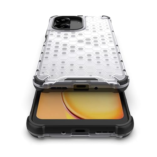 Image of Glasgow Back Case Cover Compatible with [ Mi Redmi 13C 4G / Poco C65 ] (Stylish Design) - Transparent