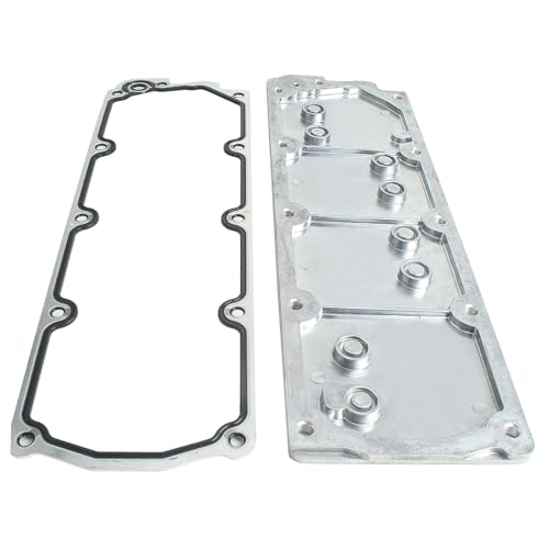 Image of 12598832 Engine Valley Cover Plate Gasket with Bolts Compatible with Gen 4 LS Non AFM /DOD Compatible with GM 2007-2013 LS2 LS3 LS7 Compatible with Chevy 4.8L 5.3L 6.0L 6.2
