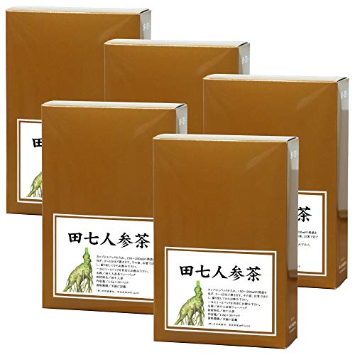 自然健康社 田七人参茶 1.5g×30パック カップ出し用ティーバッグ