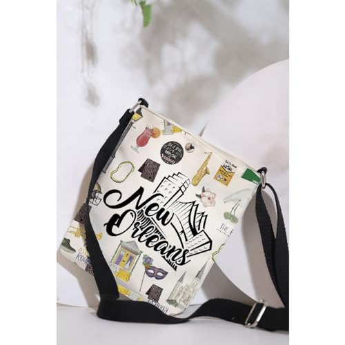 MAOFAED New Orleans Gift, New Orleans Crossbody Bag for Women, New Orleans Travel Gift, New Orleans Souvenir4