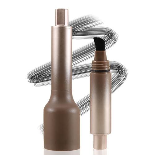 Boobeen Haaransatz-Flüssigkeit mit Präzisionspinsel, sofortige Haaransatz-Korrektur bei dünnem Haar und kahlen Stellen, langanhaltend und natürlich aussehend