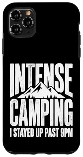 Intense Camping I Stayed Up Past 9PM �}�E���e�� �O���t�B�b�N �X�}�z�P�[�X iPhone 11 Pro Max �p