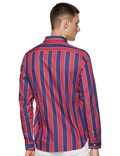 Image of blackberrys Men's Striped Slim fit Casual Shirt