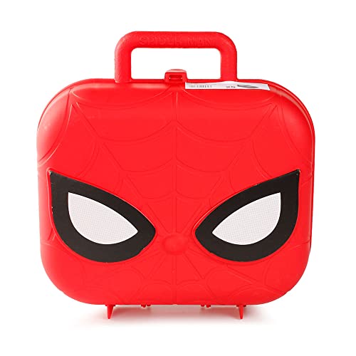 Sandália Marvel Hero Case, Grendene Kids, Meninos, Azul/Vermelho, 26/27
