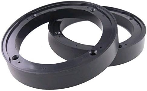 Generic 6.5" Speaker Spacer Depth Extender Ring (2 Pack, Black, Wired, Basic Style)