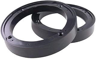 Generic 6.5" Speaker Spacer Depth Extender Ring (2 Pack, Black, Wired, Basic Style)