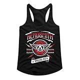 Aerosmith Shirt for Women Boston 2015 Black Ladies Tank Top, Sleeveless Tee - Vintage Style Band Womens Summer Tops