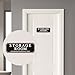 Storage Room Door Sign for Business and Home, Self-Adhesive Durable Modern Storage Room Sticker, Authorized Personnel Only Signs for Industry, Hospital, Restaurants, Private Area