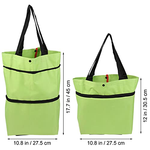 CLISPEED vagão de mercearia carrinho de compras dobrável carrinho compras dobravel travel bag carrin