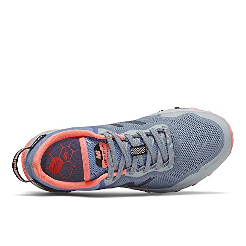 New Balance New Balance Women's Fresh Foam Arishi Trail Running Shoes, Grey/Blue/Pink, 7B