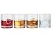 Modern Innovations 12 Ounce San Double Old Fashioned Whiskey Tumbler Set of 4-- Restaurant Quality BPA-Free, Break Resistant, Dishwasher Safe Acrylic Drinking Glasses and Whiskey Glass Set