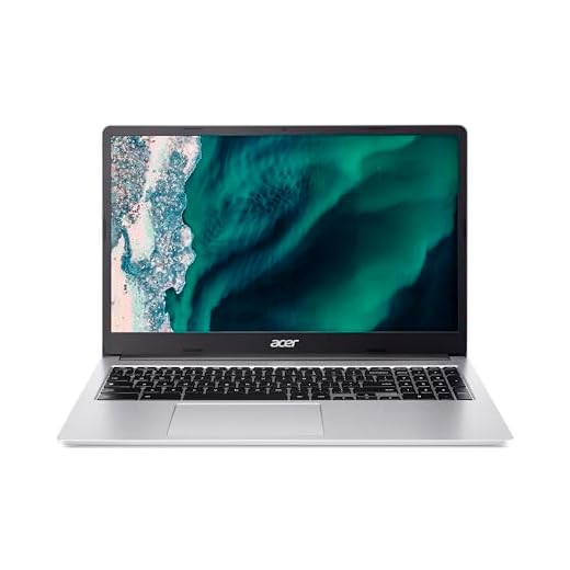 ACER Chromebook 315 CB315-4H-C7R0, Ordinateur Portable 15,6'' Full HD, PC Portable (Intel Celeron N4500, RAM 4Go, 128Go eMMC, Intel UHD Graphics, ChromeOS), Laptop Gris, Clavier AZERTY (Français)