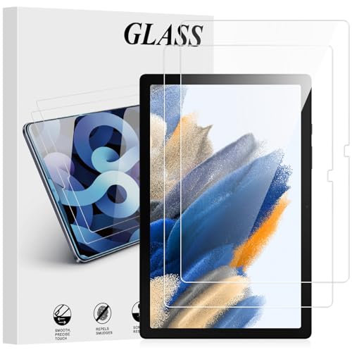 Cnarery 2 Pack Screen Protector for Samsung Galaxy Tab A8 (10.5 Inch 2022) S Pen Compatible 9H Hardness HD Clear Bubble Free Anti-Scratch Tempered Glass Film