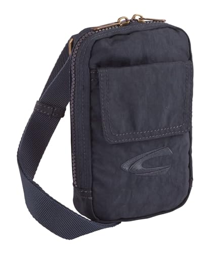 camel active Journey Bolso bandolera para Hombre, 000383, Azul Oscuro, 11,5 x 4 x 19,5